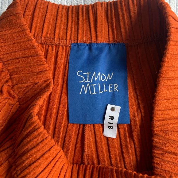 Simon Miller Sutton High-Rise Rib-Knit Shorts - Picture 5 of 6